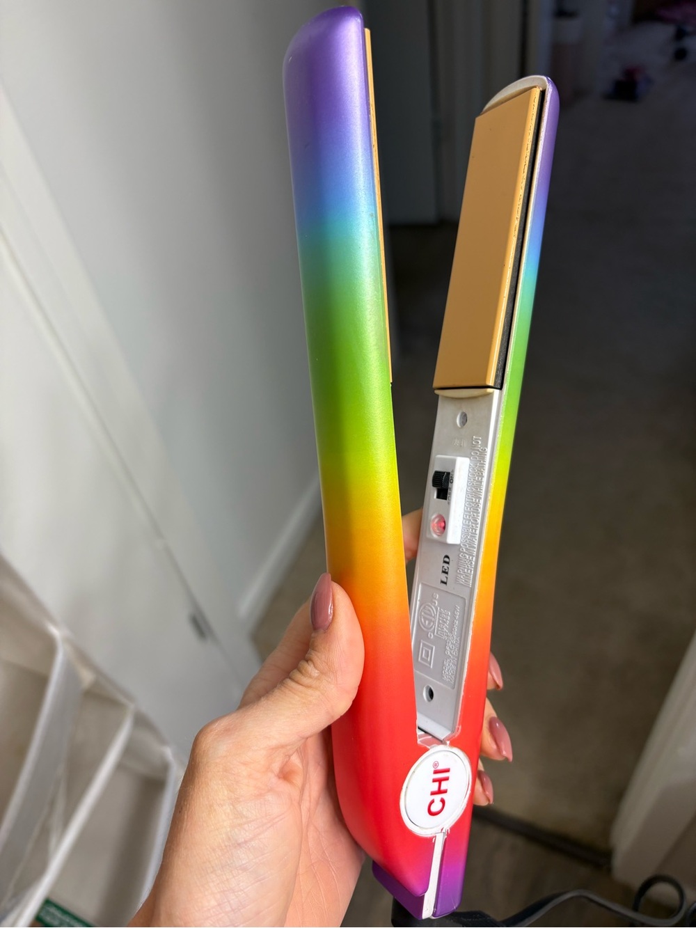 CHI RAINBOW Flat Iron Hair Straightener - Multicolor